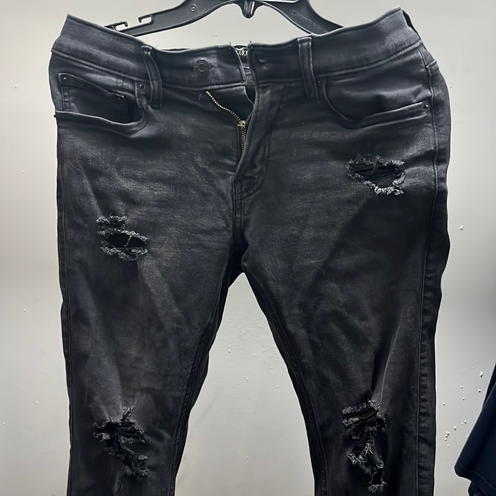 Black Hollister skinny jeans